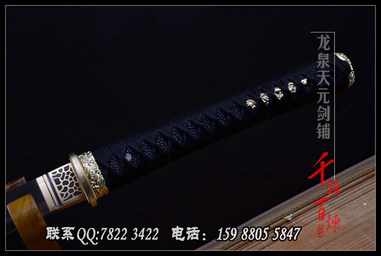 唐刀,萨摩装花纹钢烧刃武士刀|花纹钢,武士刀图片,日本武士刀