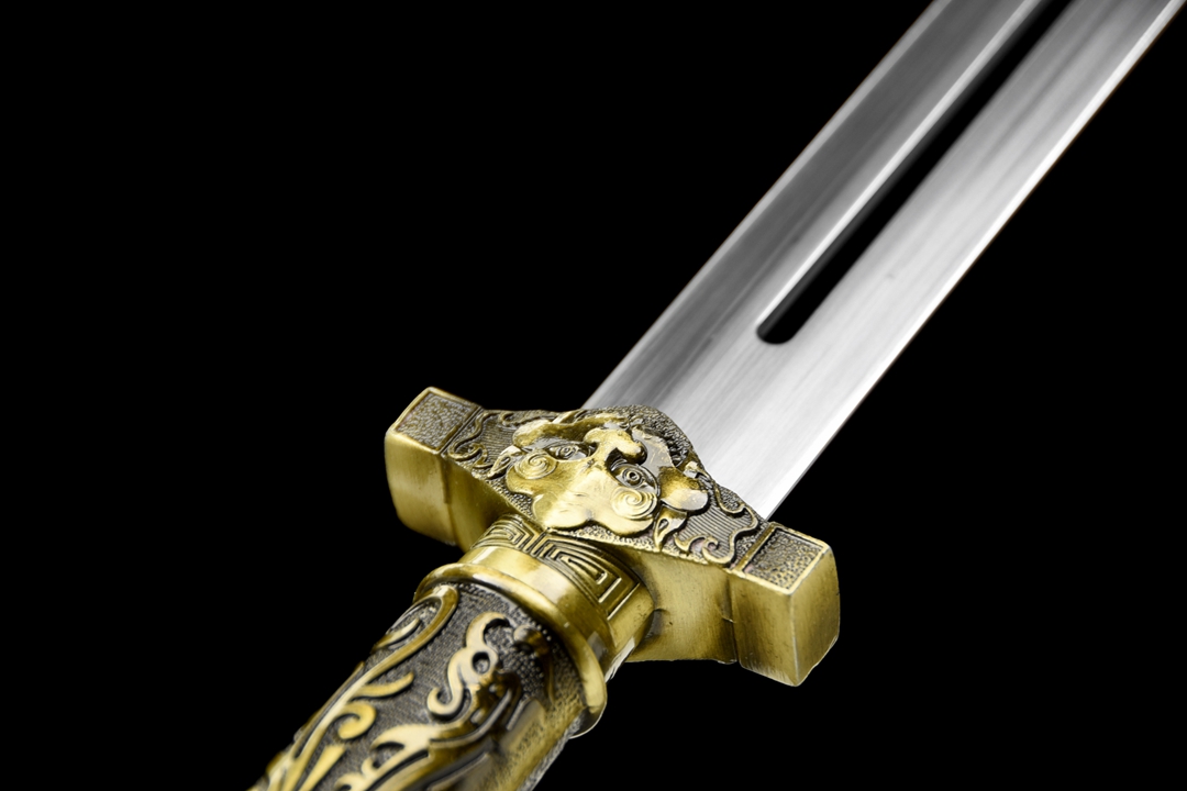 汉剑,汉剑图片,龙泉正则刀剑,虎啸汉剑|不锈钢