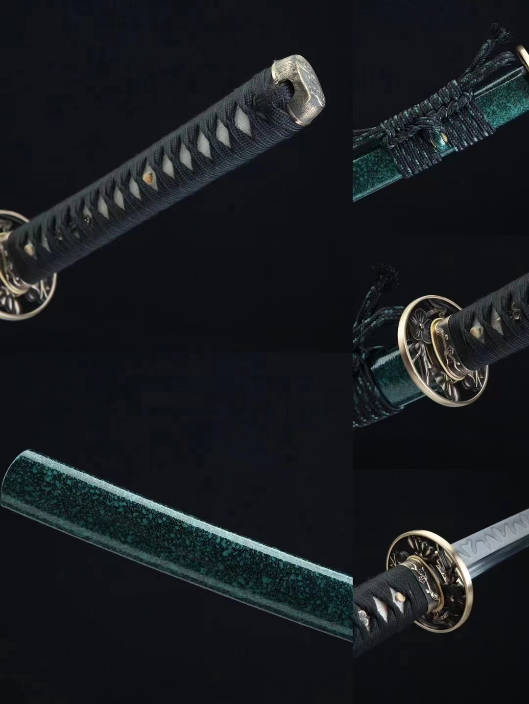 青草兰花武士刀|sword|武士刀,日本武士刀,正则日本刀,东洋刀,武士刀图片