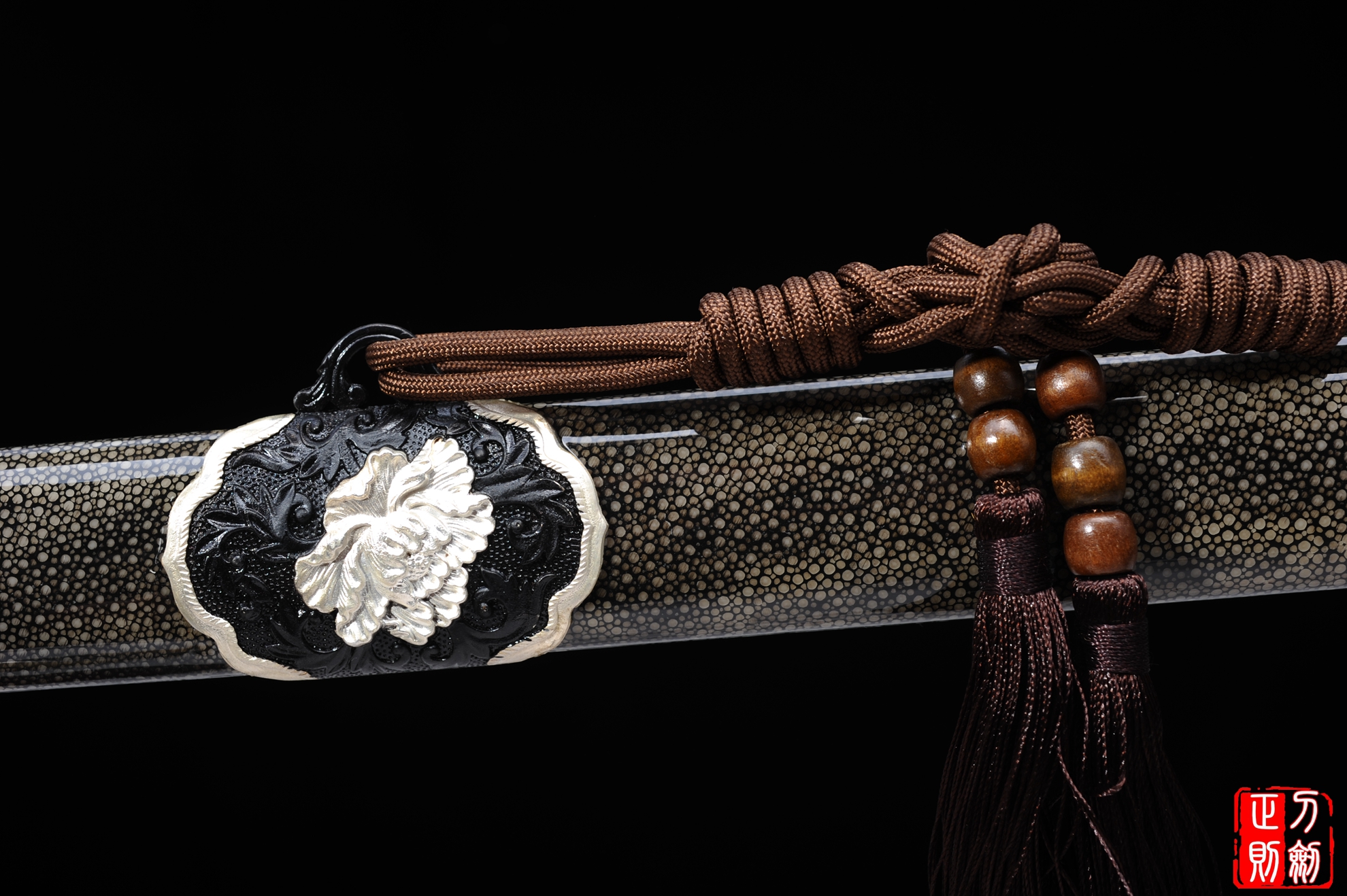 精品研磨牡丹剑|龙泉宝剑,龙泉剑,中国宝剑,精品龙泉剑,宝剑图片