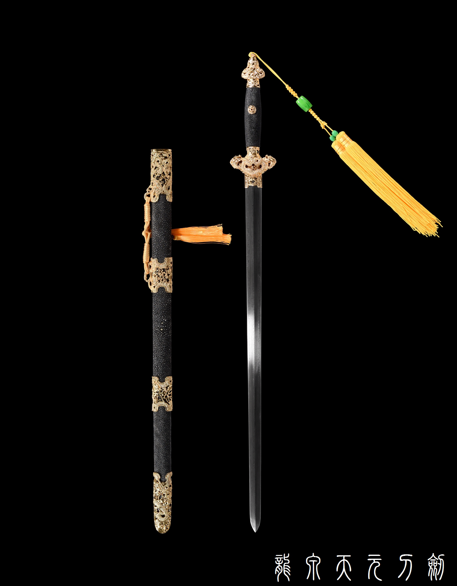 精品龙泉宝剑|百炼花纹钢,汉剑,中国宝剑,龙泉剑,龙泉正则刀剑图片