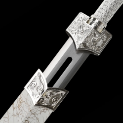 冰魄金属鞘汉剑|汉剑|碳钢|金属鞘金属柄